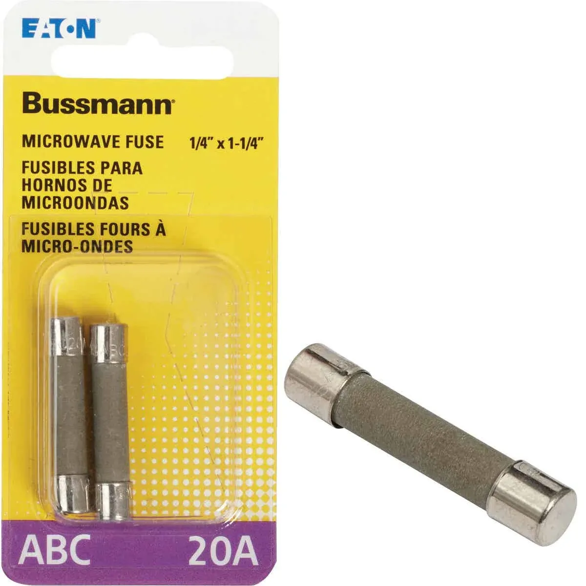 Bussmann Fuse, Microwave, ABC, 20A