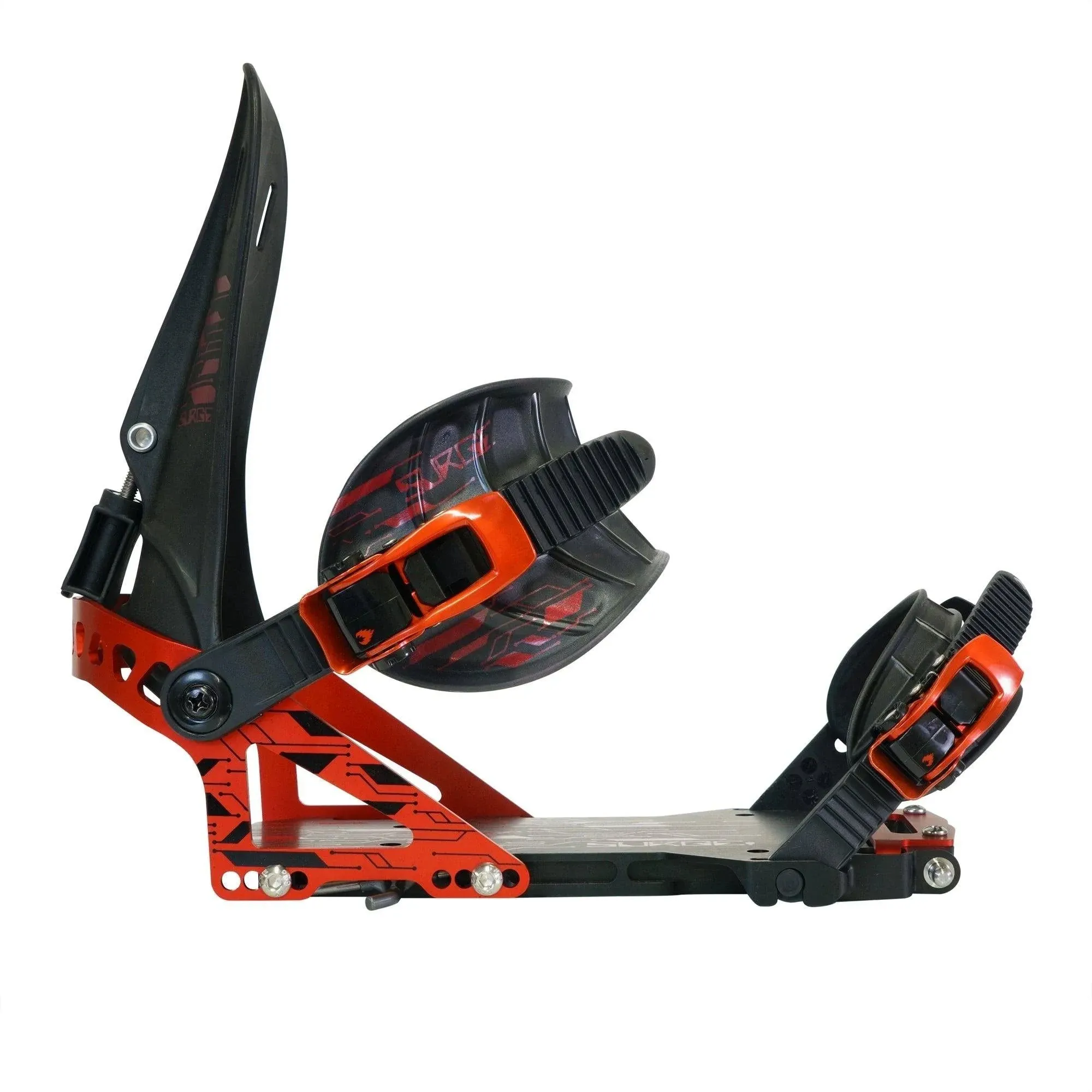 Spark R&D Surge St Splitboard Bindings, Large / Red