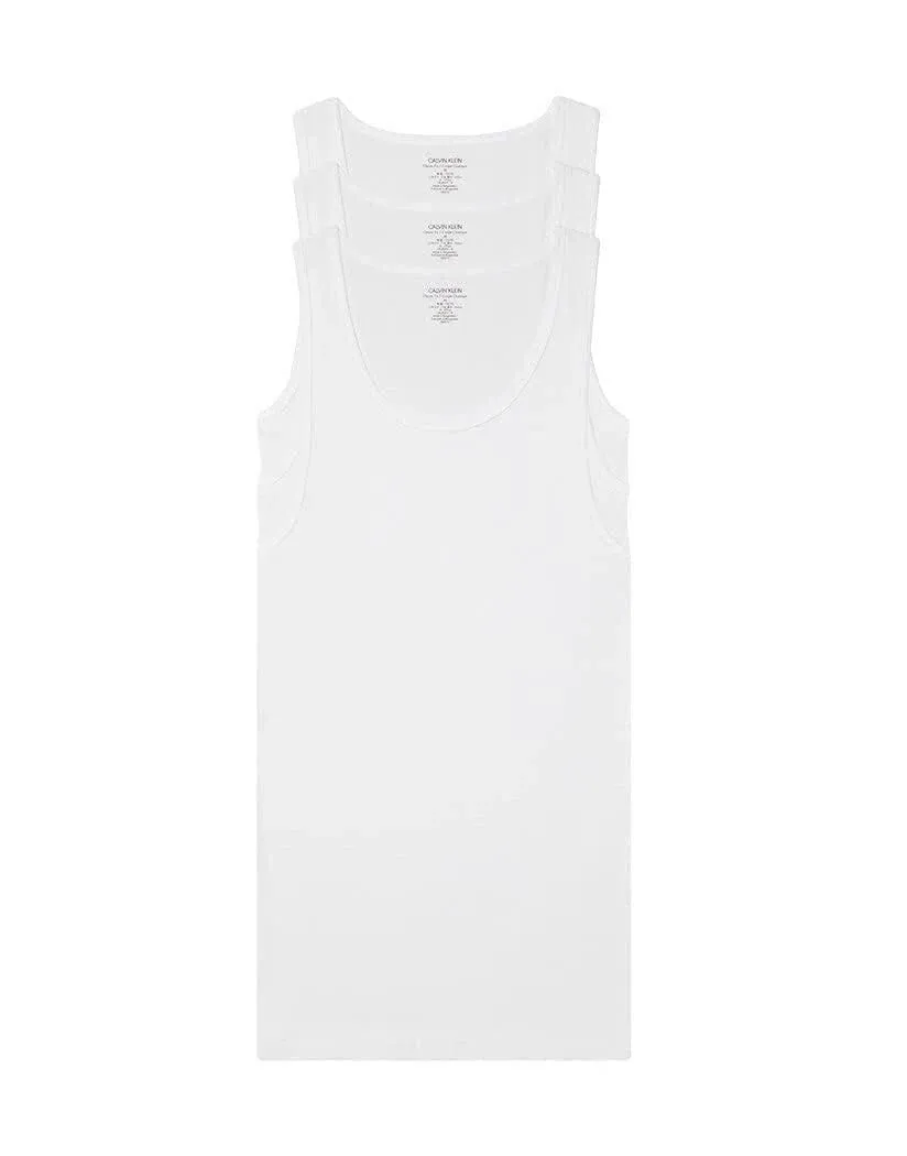 Calvin Klein Underwear Three-Pack White Tank Tops