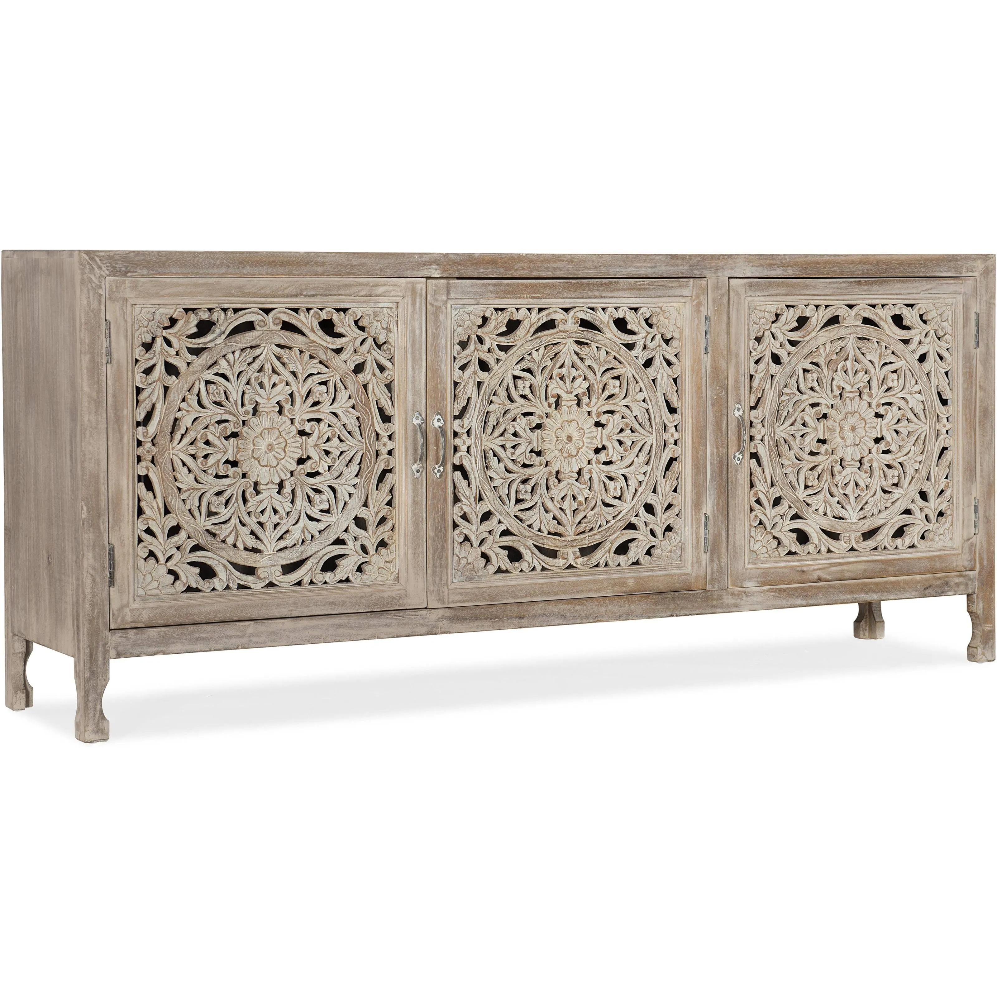 Entertainment Console - Farmhouse - Entertainment Centers And Tv Stands - by Hooker Furniture | Houzz