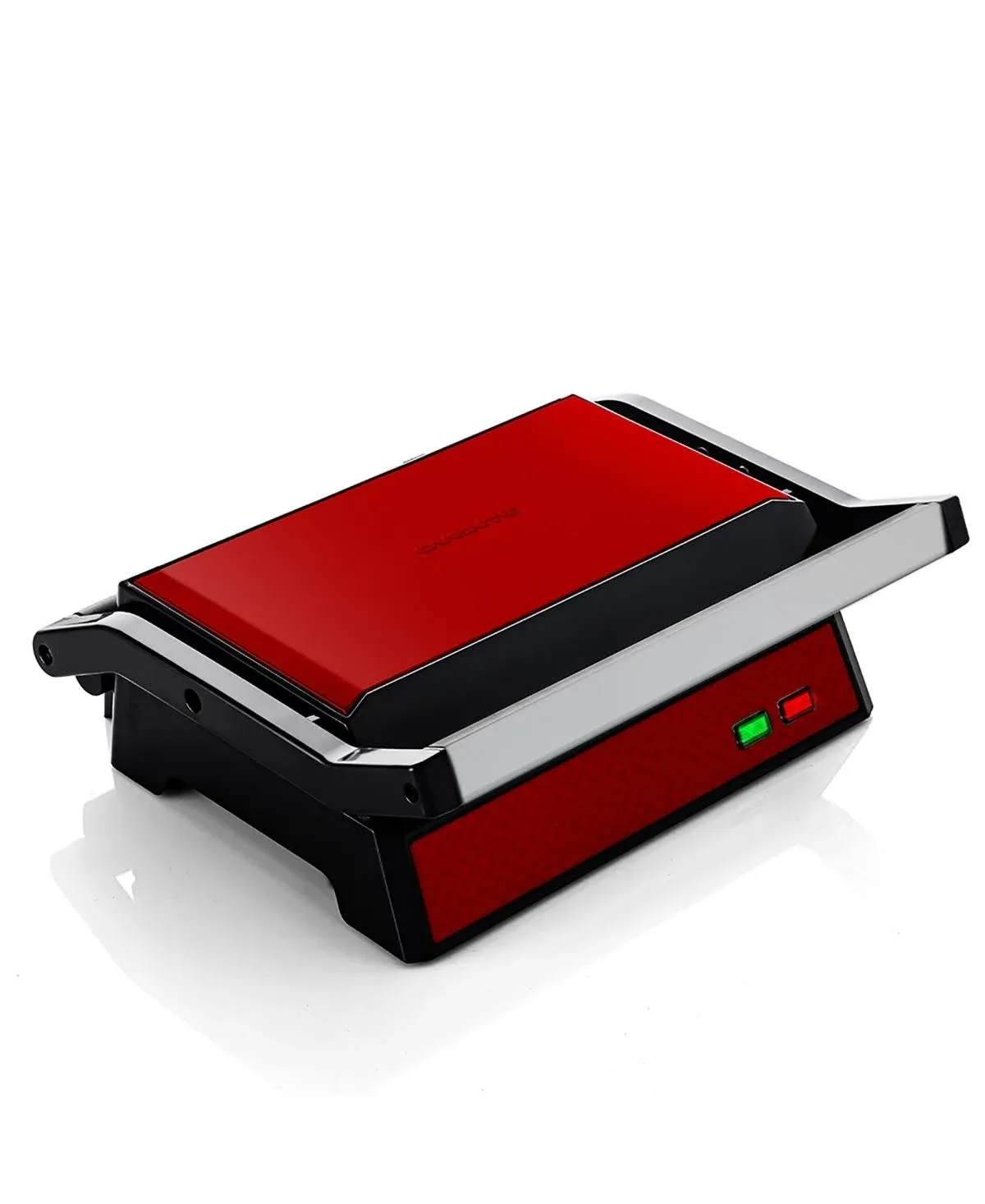  Electric Panini Press Grill 2-Slice, Drip Tray Included