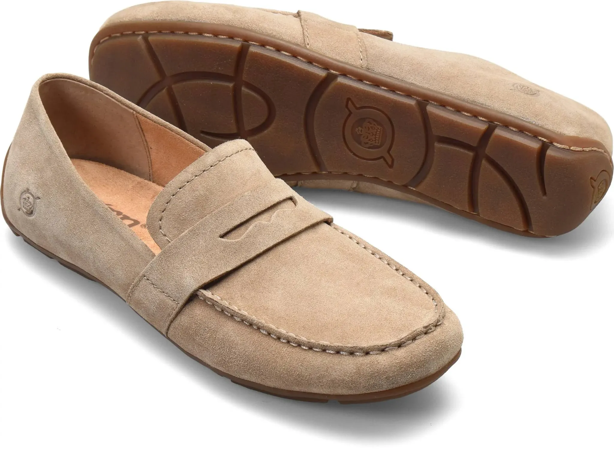 Born suede loafers