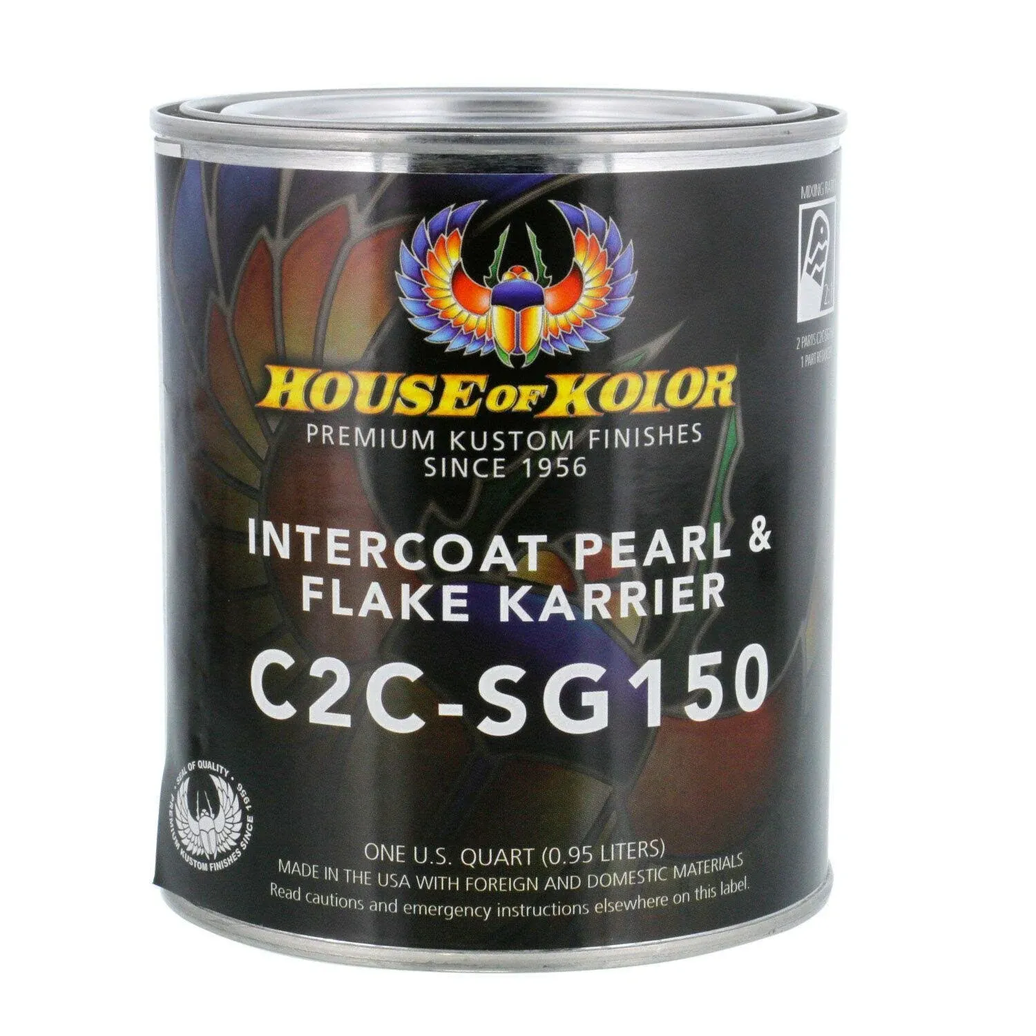 House of Kolor Intercoat Klear Midcoat Clearcoat Low VOC