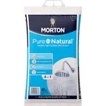 Morton Pure and Natural 40 lb. Water Softener Salt Crystals