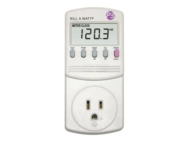 P3 International P4400 Kill A Watt Electricity Usage Monitor