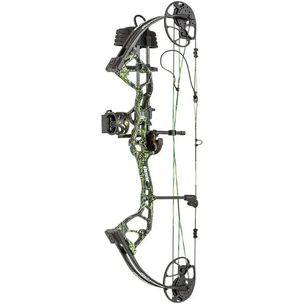 NEW BEAR ARCHERY ROYALE RTH BOW PACKAGE, TOXIC, 50LB, RIGHTHAND