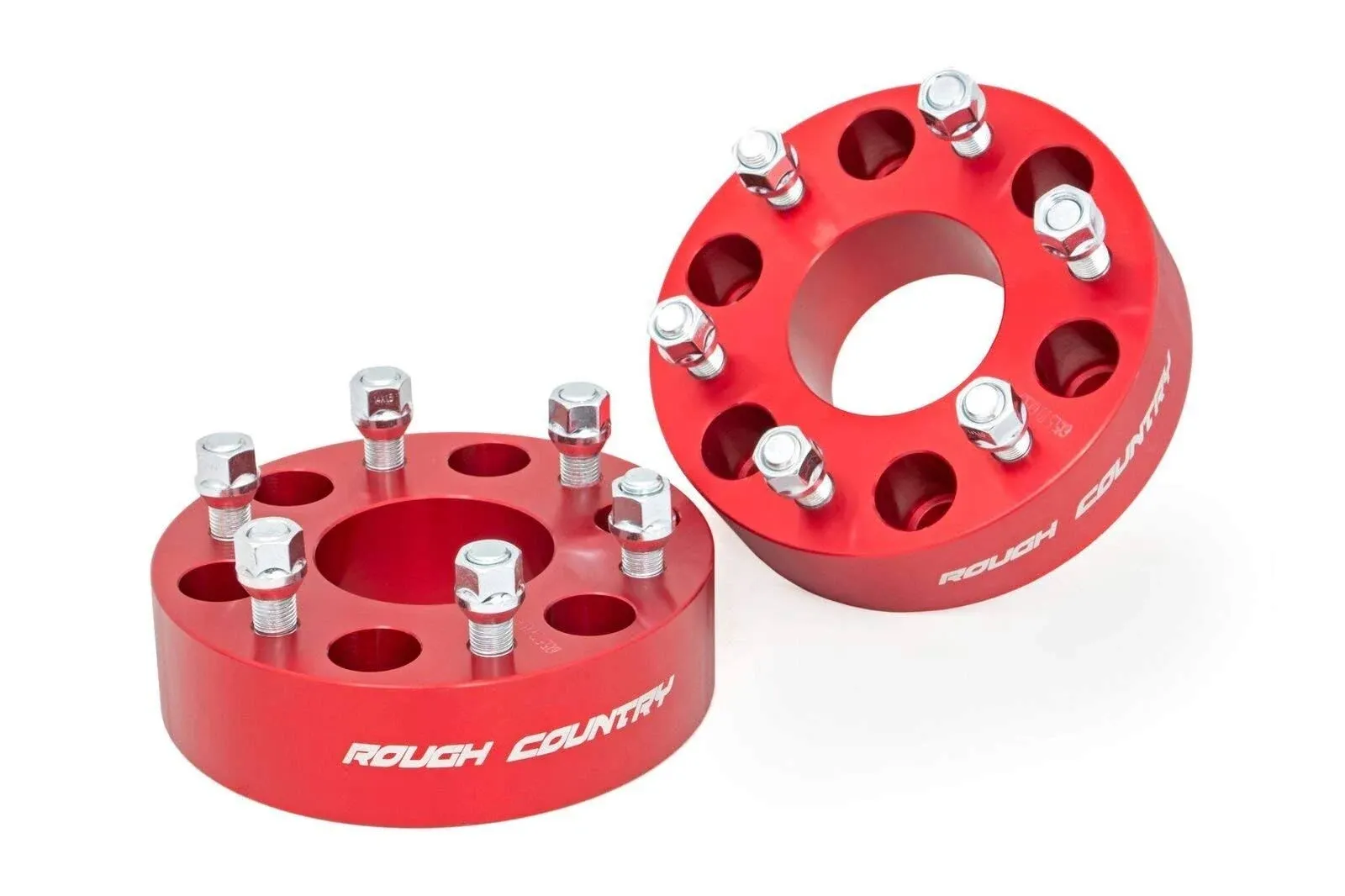 Rough Country 1101RED 2 Inch GM Wheel Spacers