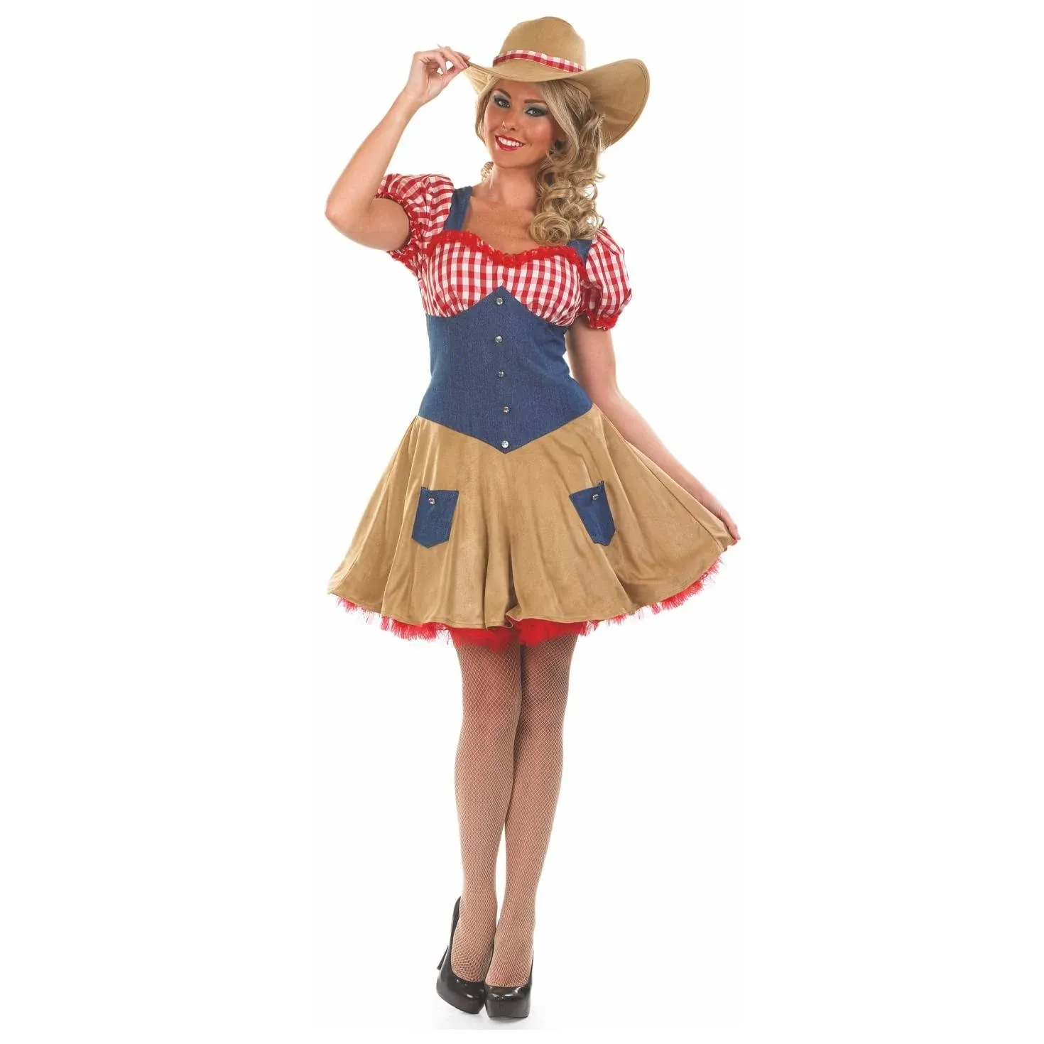 Fun Shack Adult Sexy Cowgirl Costume - X-Large