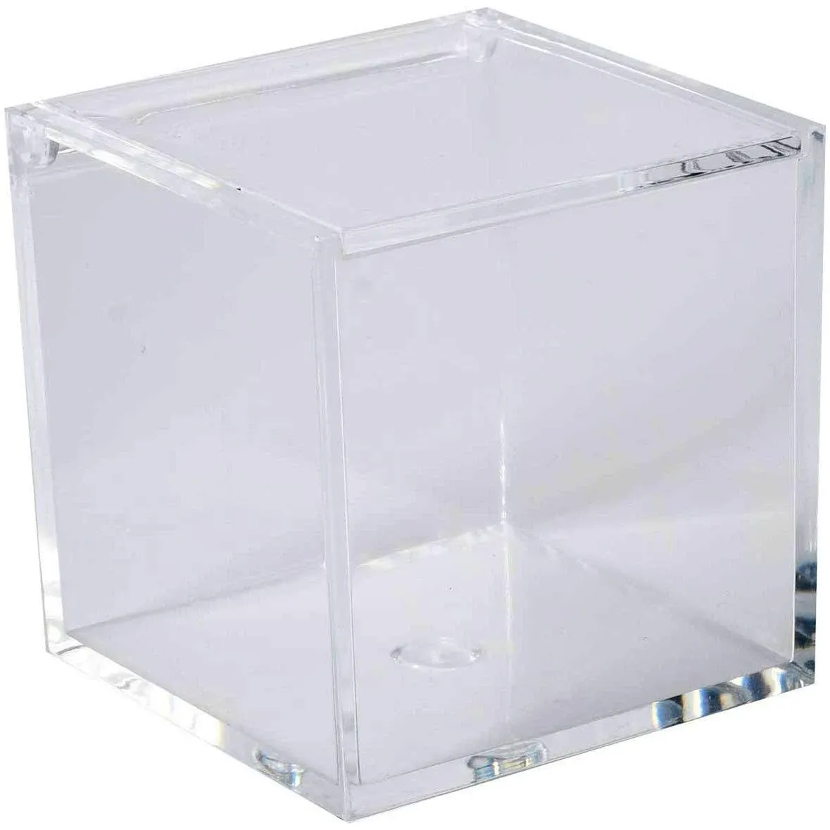 "Clear Acrylic Boxes 6 Pack 2.36''X2.36''X2.36''"