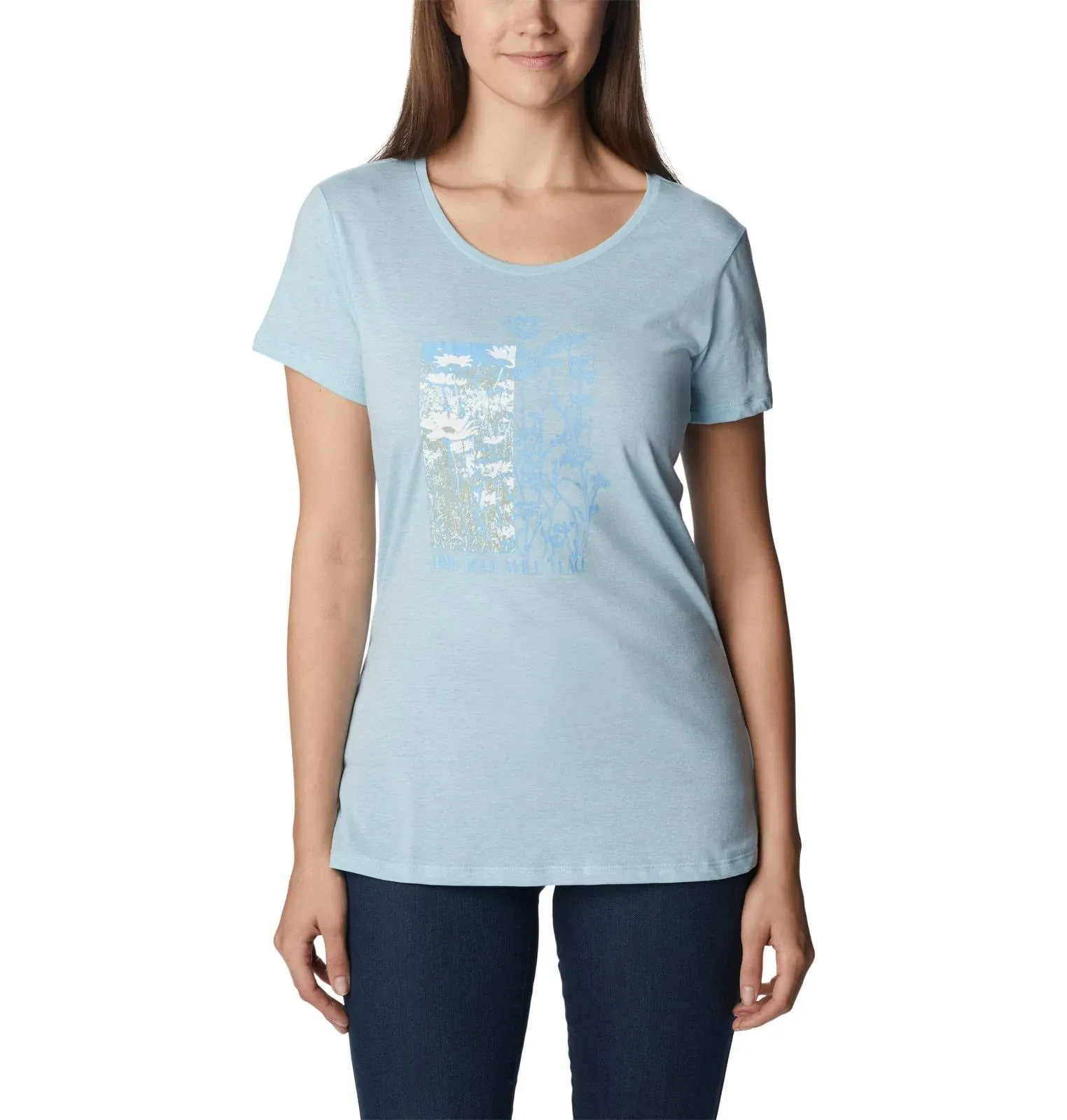 Columbia Women's Daisy Days Short Sleeve Graphic Tee