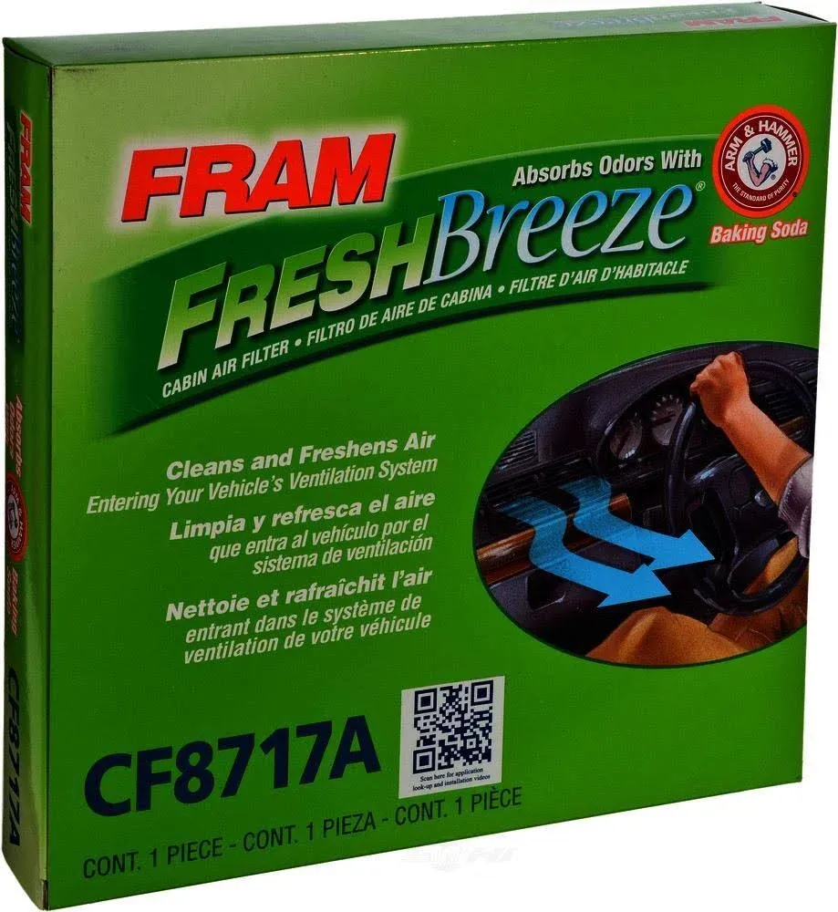 FRAM® CF8717A - Fresh Breeze™ Cabin Air Filter