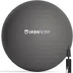 URBNFit Exercise Ball 55cm | Silver | Available On Amazon