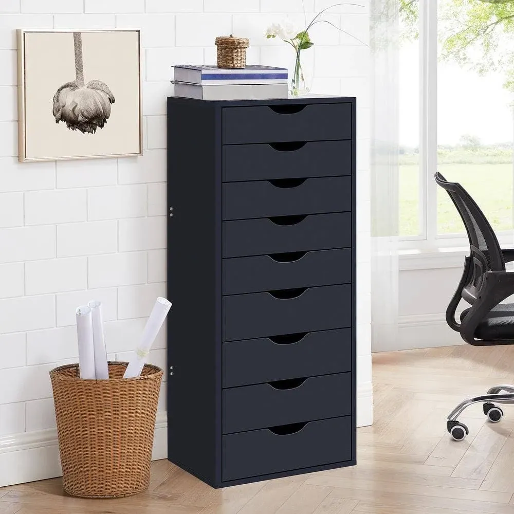 9-Drawer Office File Storage Cabinet by Naomi Home