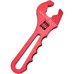 3AN-16AN Adjustable Wrench Red Aluminum Tool Spanner for Hose End Fitting