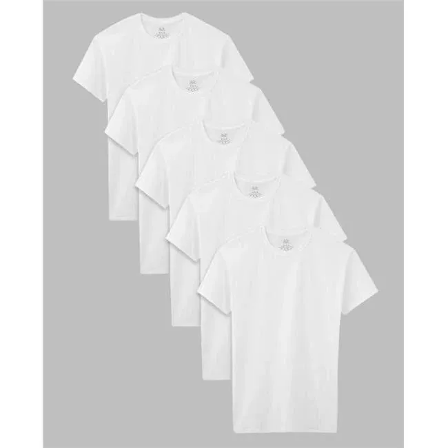 Fruit of the Loom Boys' Eversoft Cotton Undershirts, T Shirts & Tank Tops