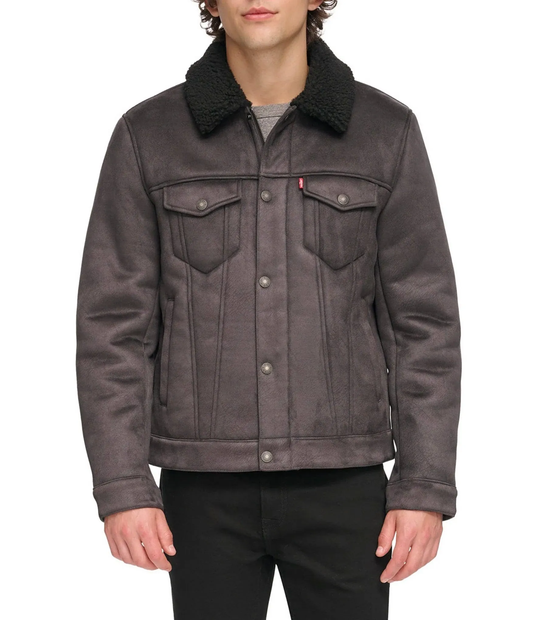 Levi's Men's Faux-Shearling Trucker Jacket