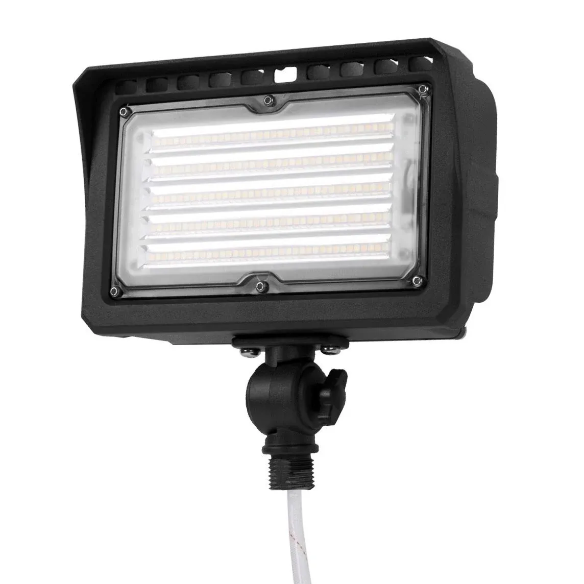 ASD Lighting ASD-FLA-MV-50DAC-BK | LED Floodlight with Arm 50W CCT Selectable ...