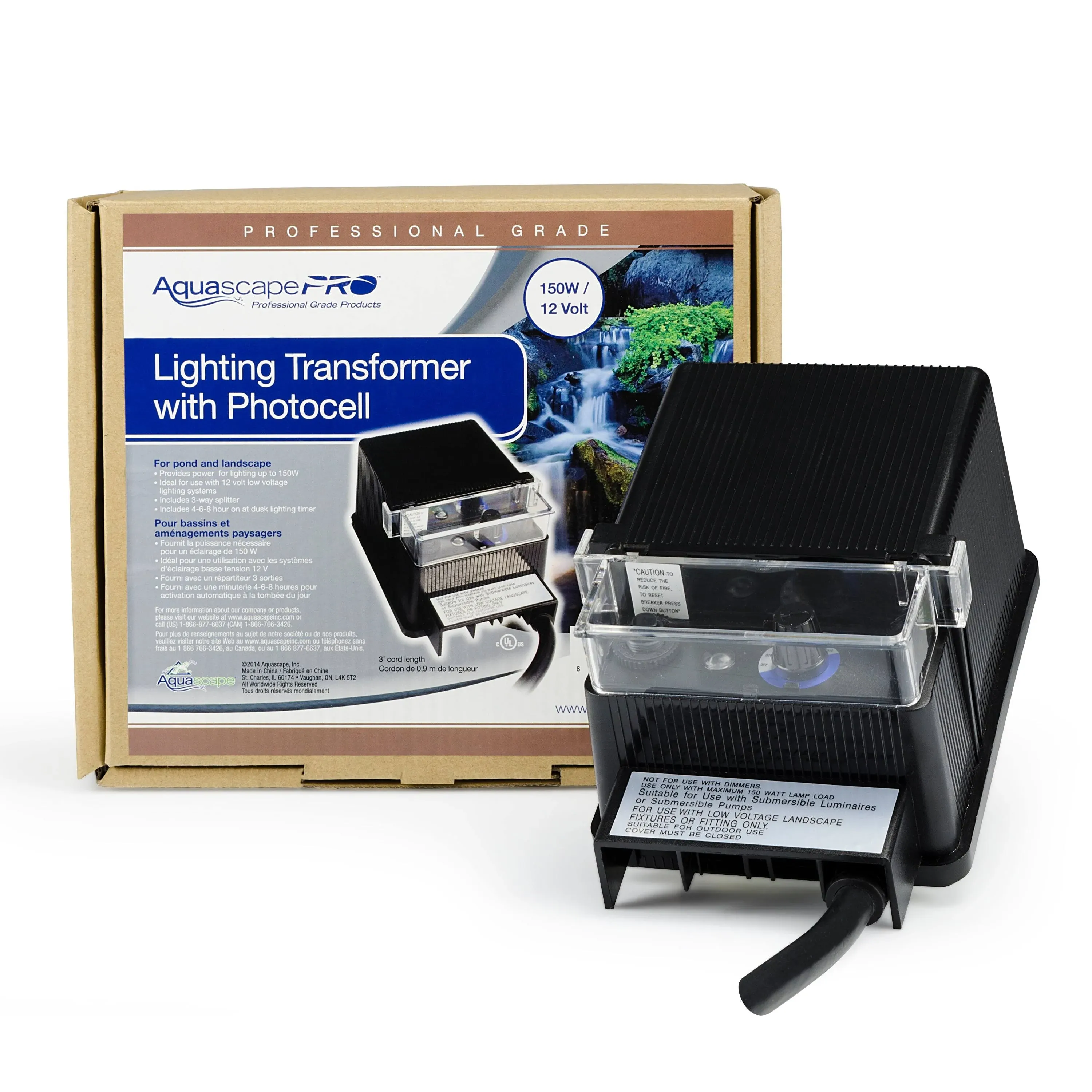 Aquascape® Garden and Pond Transformer with Photocell