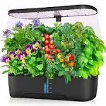 Hydroponics Growing System Indoor Herb Garden 12 Pods Hydroponics Growing System