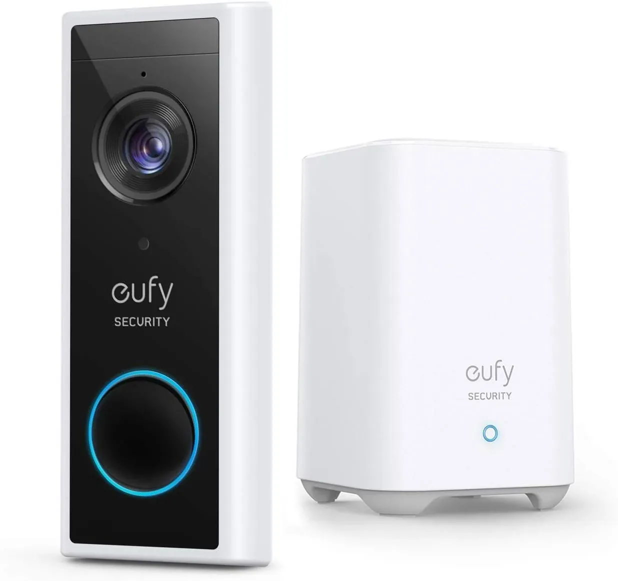 Eufy Security Video Doorbell 2K (Battery-Powered) White