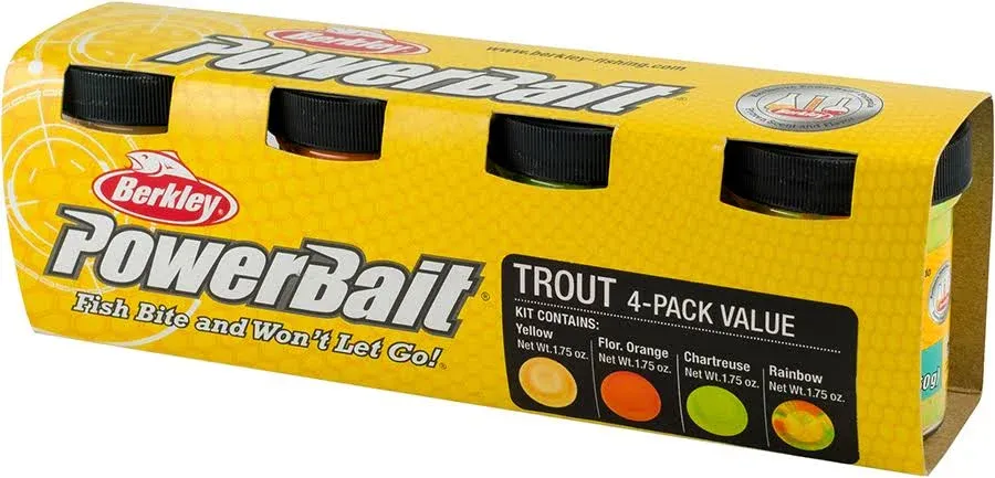 Berkley PowerBait Trout Bait Assortment Dough