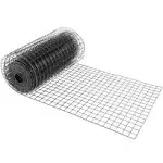 Fencer Wire 16 Gauge Black Vinyl Coated Welded Wire Mesh Size 1.5 inch by 1.5 inch