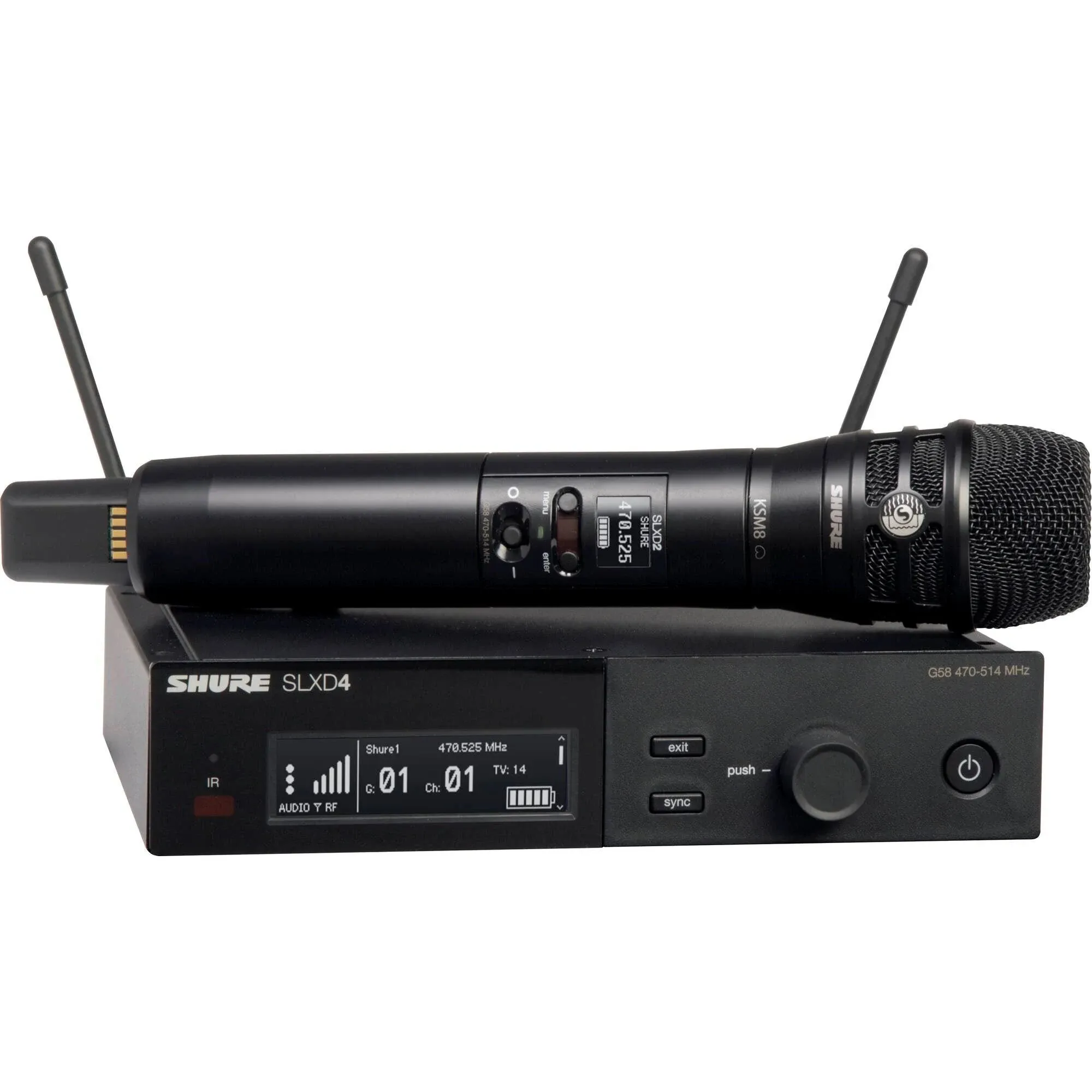 Shure SLXD24 Wireless System Handheld Microphone