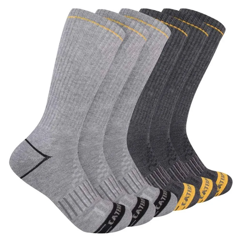 Caterpillar Men's Half Cushioned Crew Socks