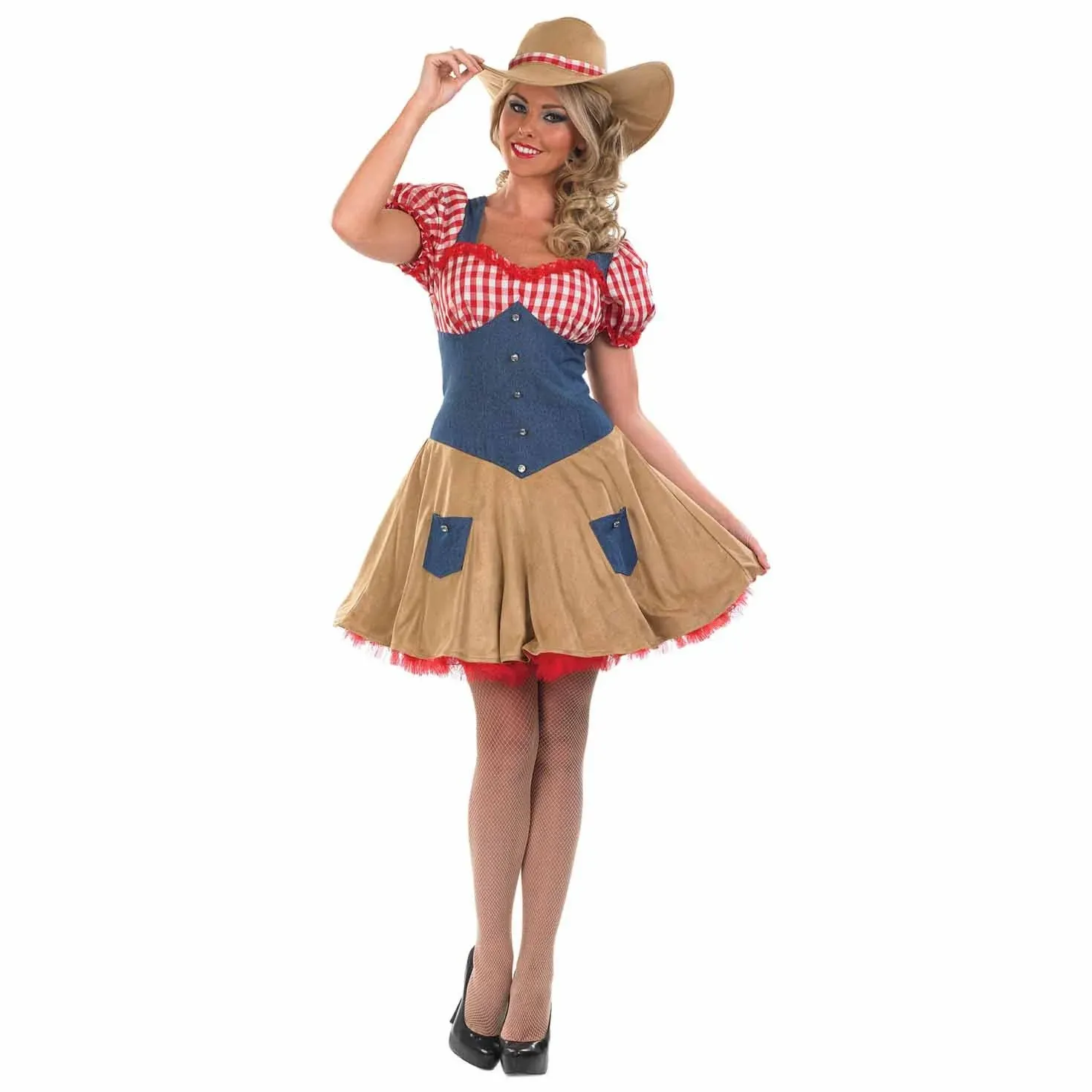 Fun Shack Women's Cowgirl Halloween Costume