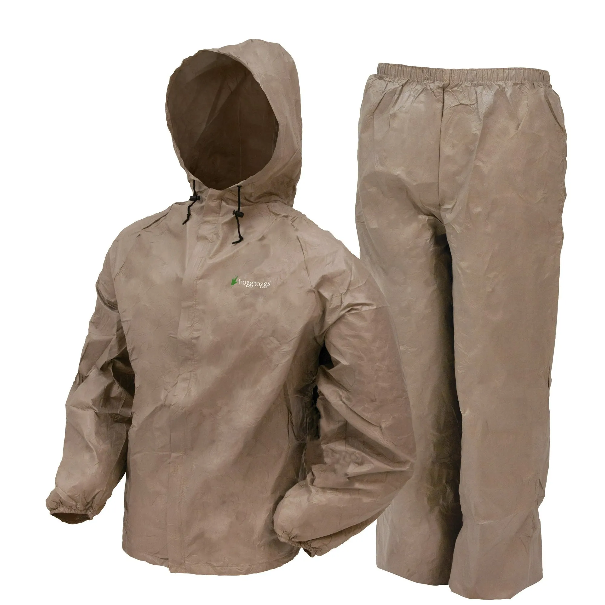 Frogg Toggs Women's Ultra-Lite Rain Suit, Medium, Khaki