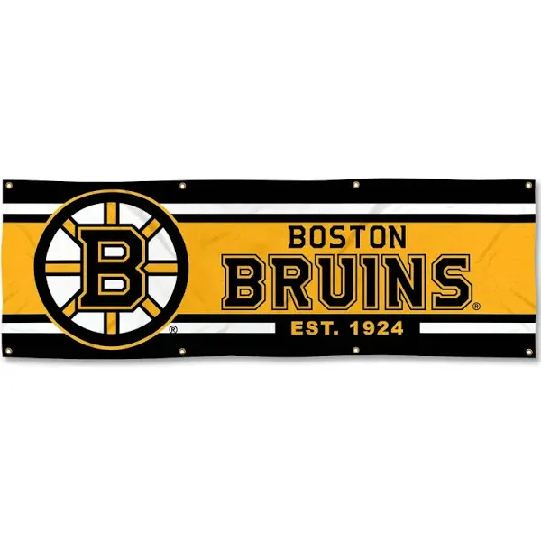 Boston Bruins Large 6 Foot Banner