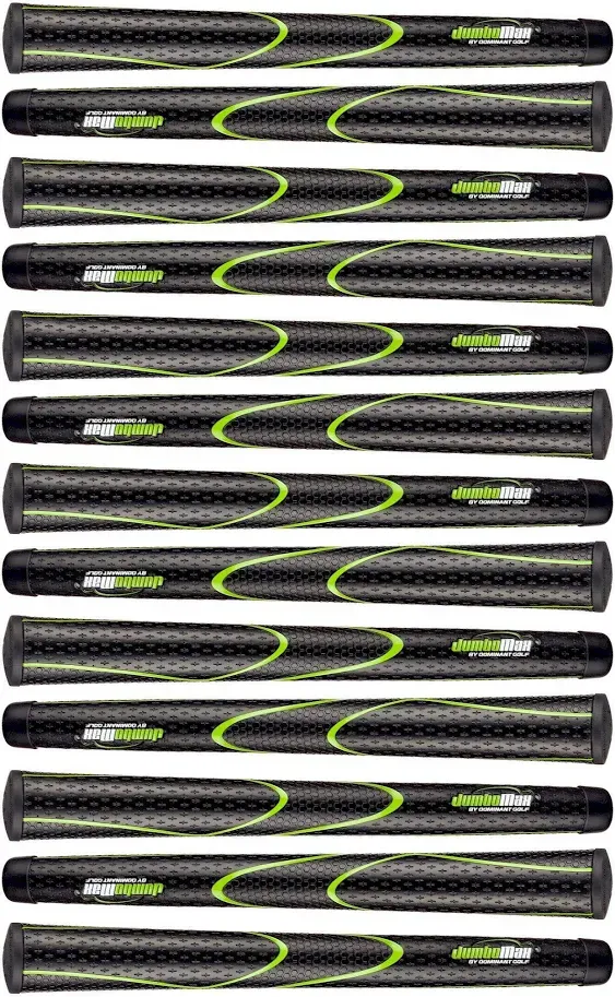 JumboMax Tour Series Golf Grips: Enhanced Control, Comfort, and Speed - Ultra-Stable, Counter-Balanced with Twist-Resistant StabilityCore