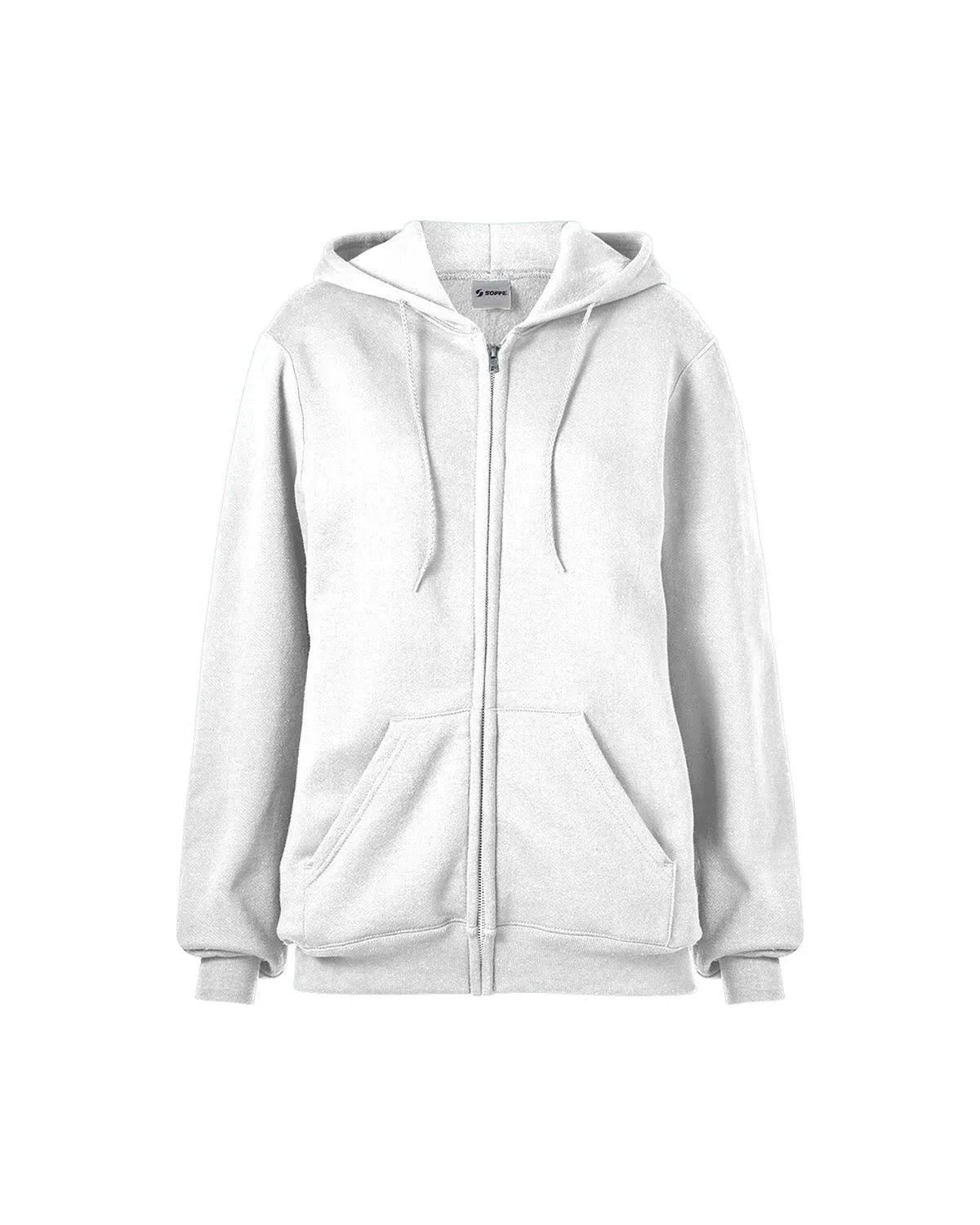 Soffe Men's Training Fleece Zip Hoodie Sweatshirt