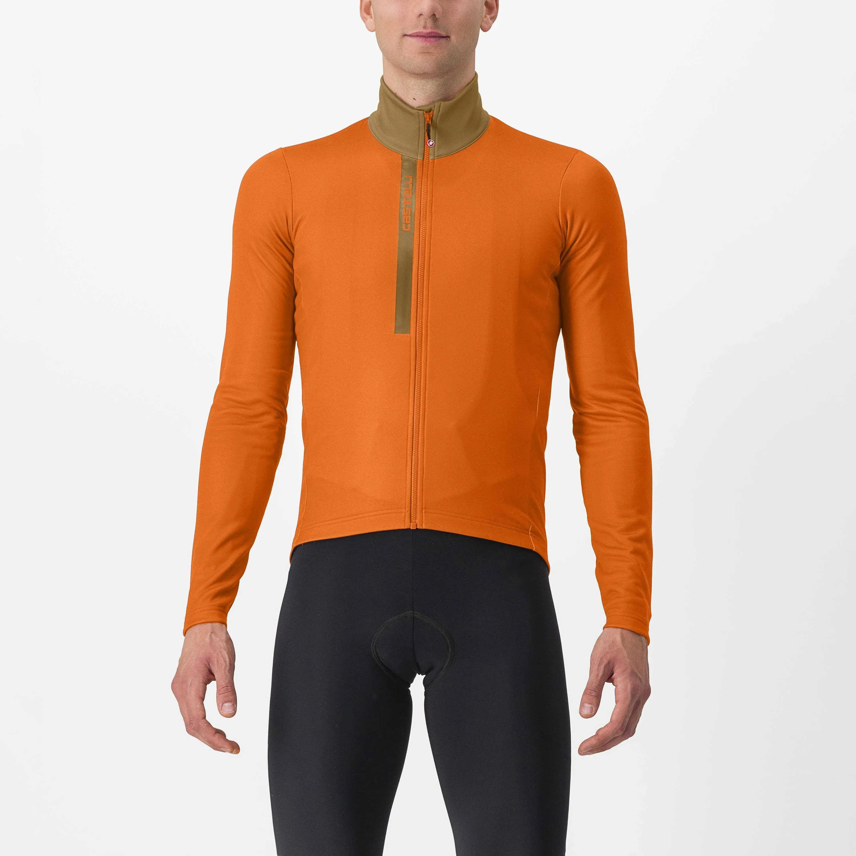 Castelli ENTRATA THERMAL Long Sleeve Jersey : BELGIAN BLUE/SILVER GRAY