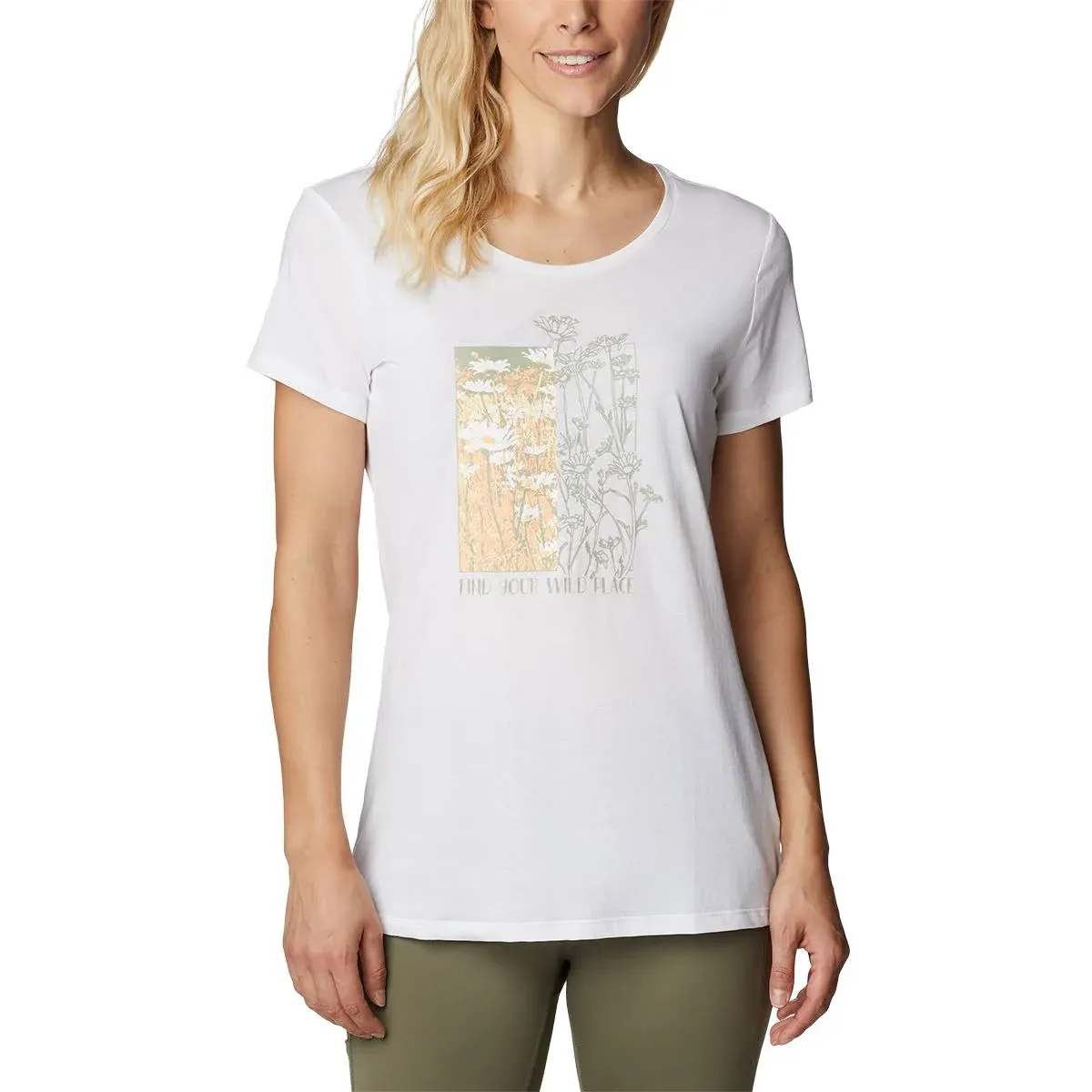 "COLUMBIA Women's Daisy Days Short Sleeve Graphic Tee"