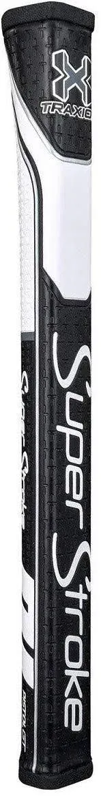 SuperStroke Traxion Pistol GT Tour Golf Putter Grip - Black/White