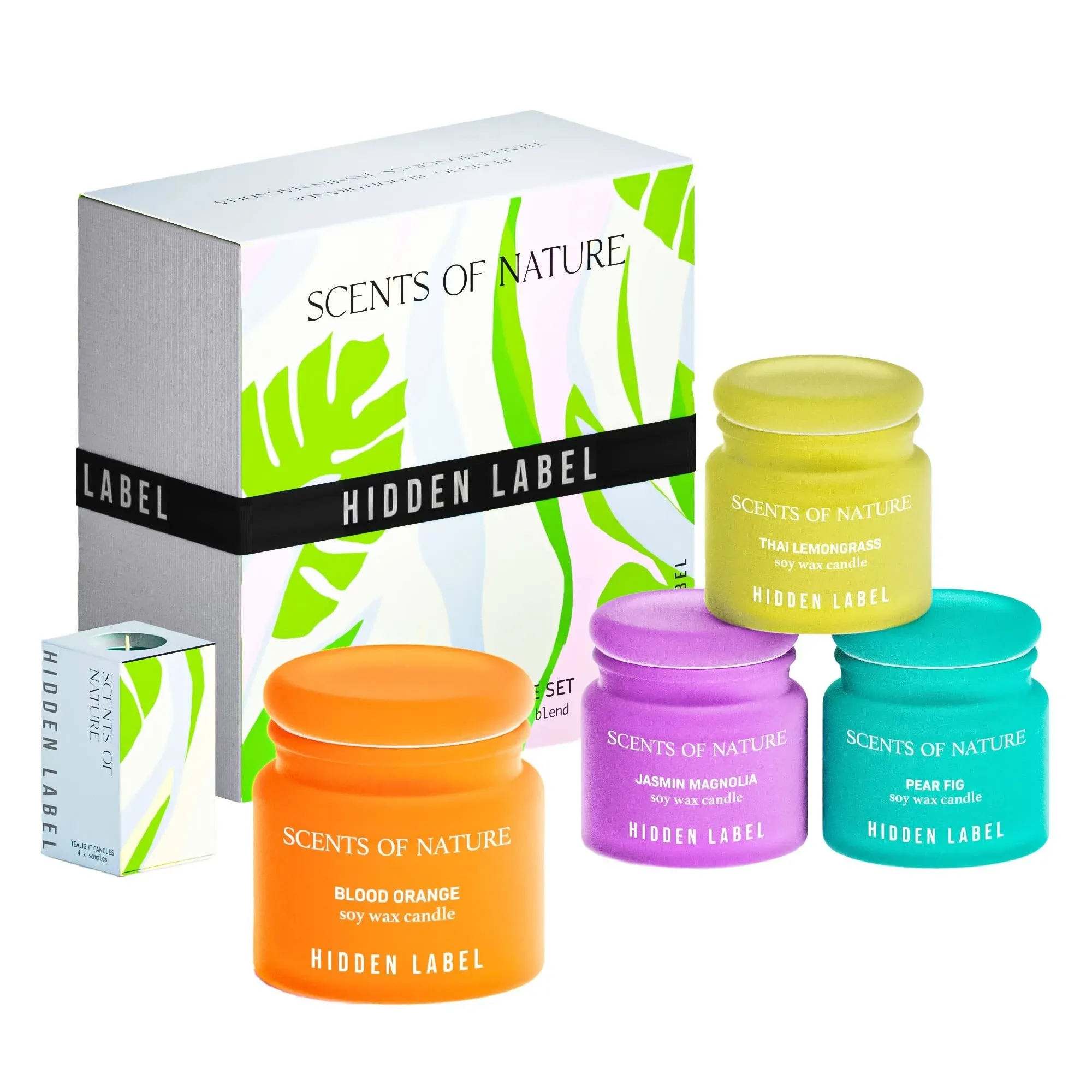 Hidden Label Scented Candles Gifts for Women