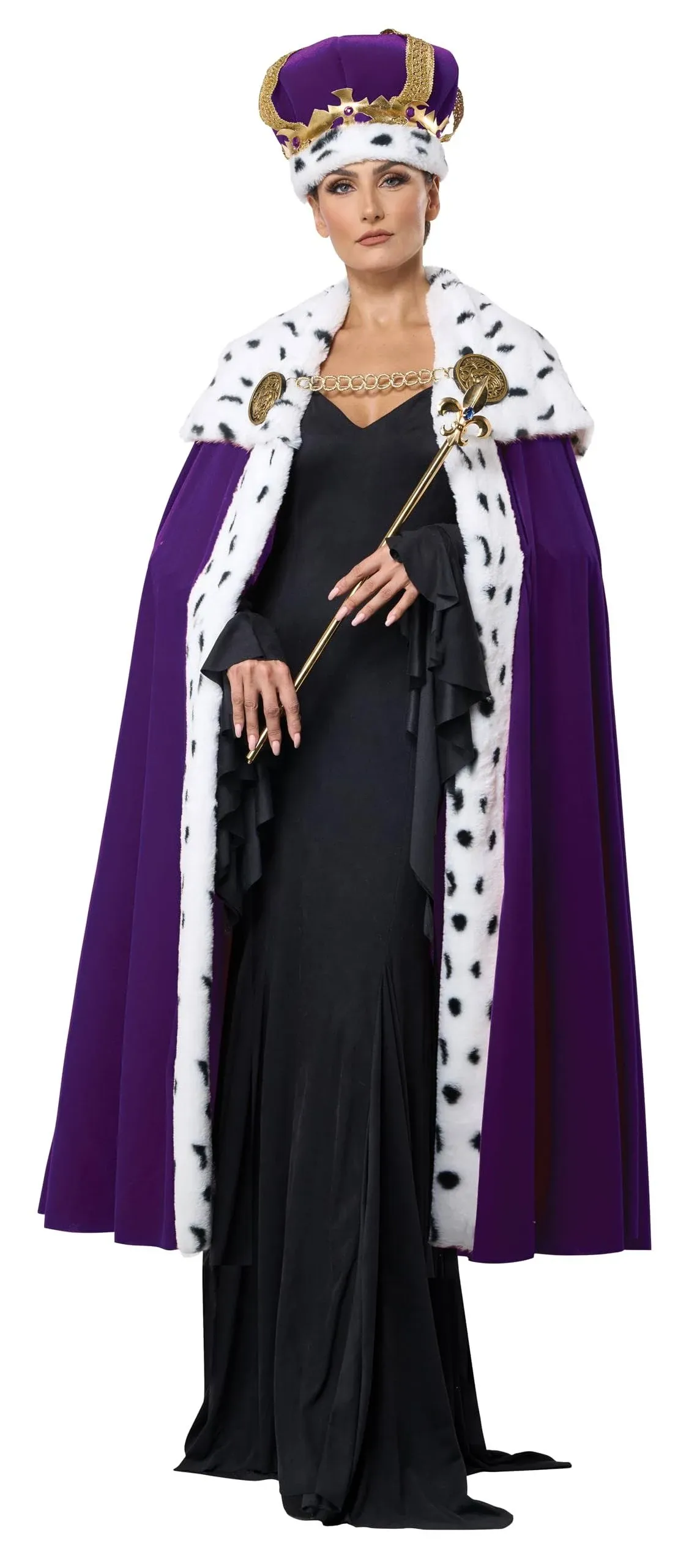 Royal Cape Crown Set Adult Costume