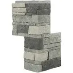 GenStone Northern Slate Outside Corner Stacked Stone G2SSNSC