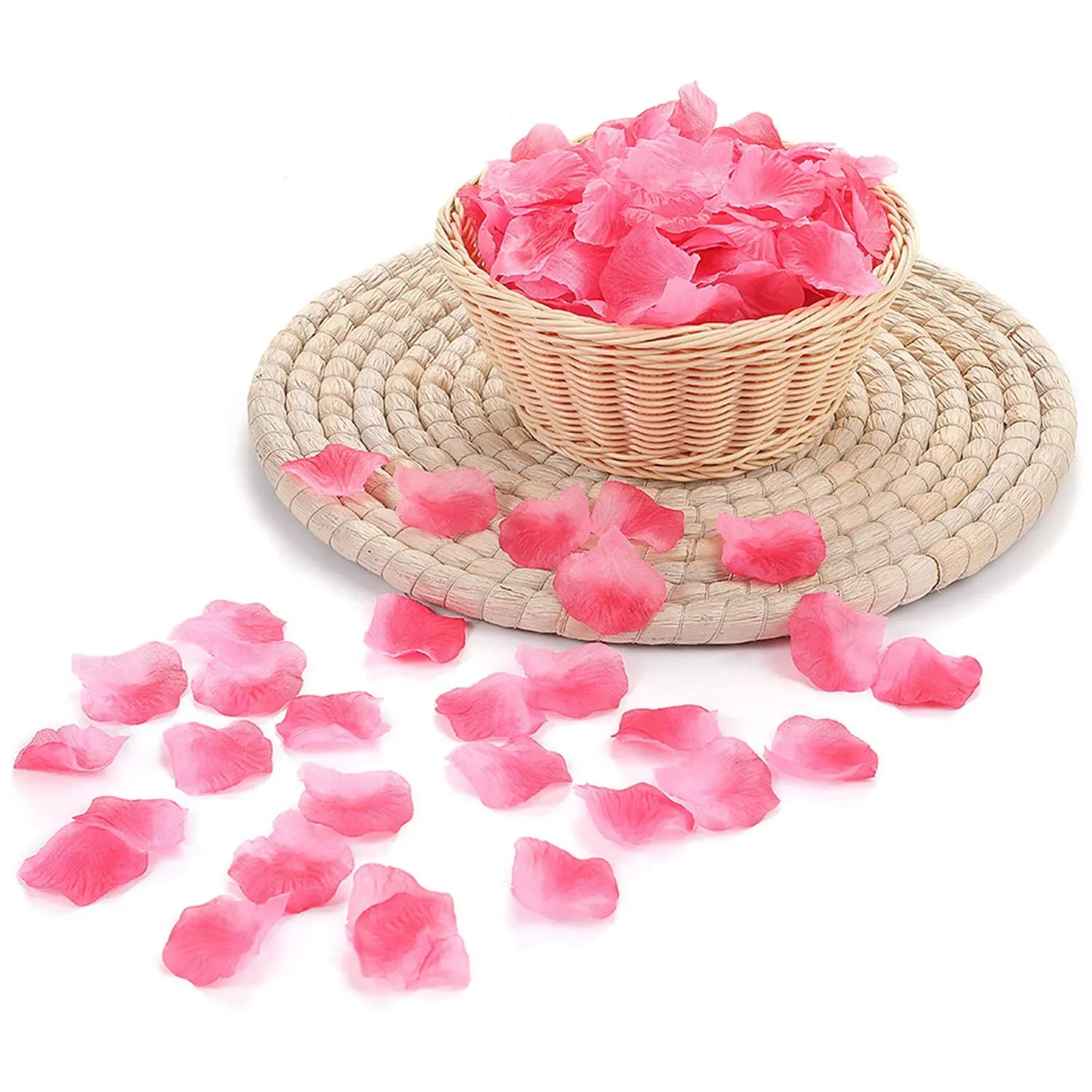 2000 PCS Silk Rose Petals Artificial Flower Wedding Party Flower Decoration for