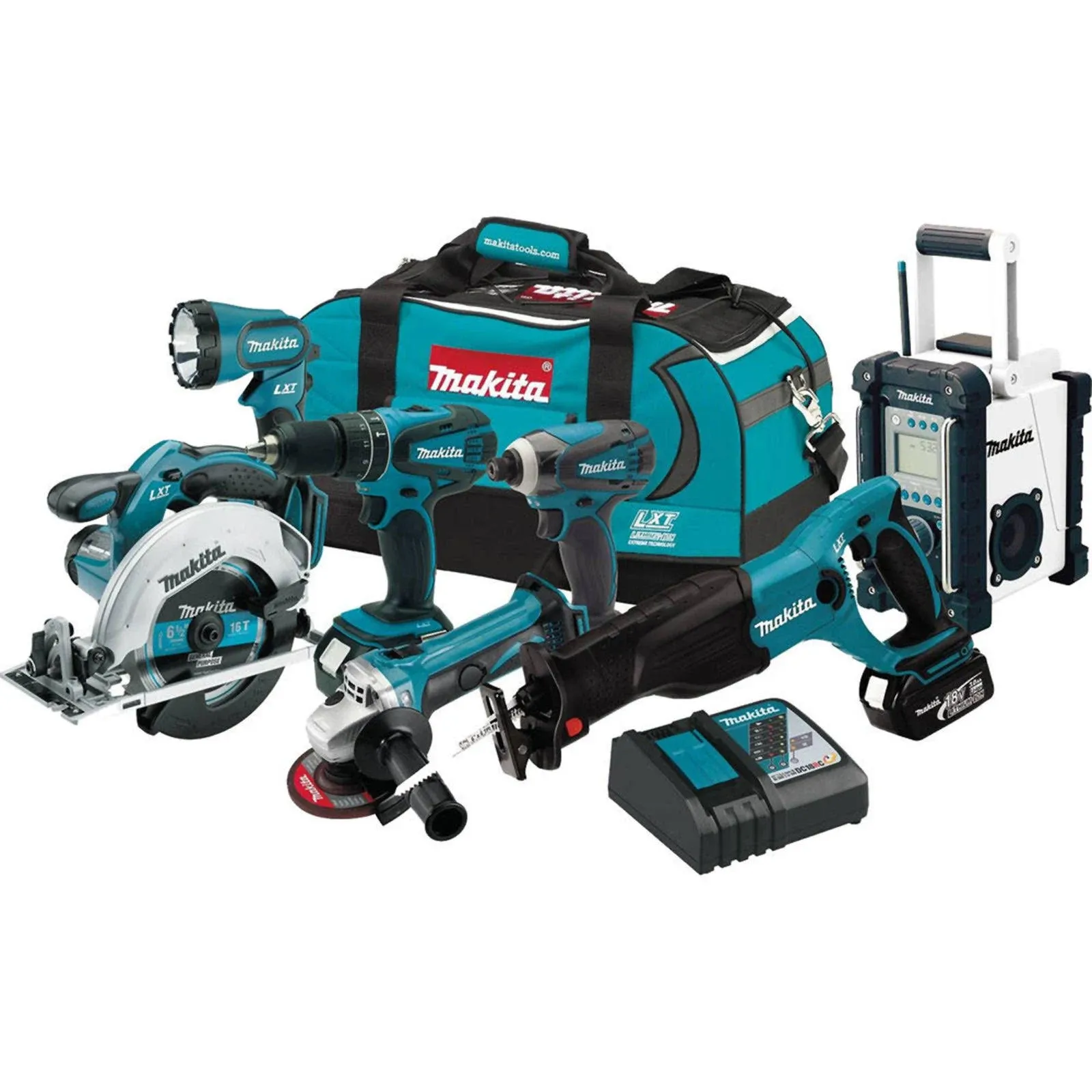 Makita XT704 18V LXT Lithium-Ion Cordless Combo Kit