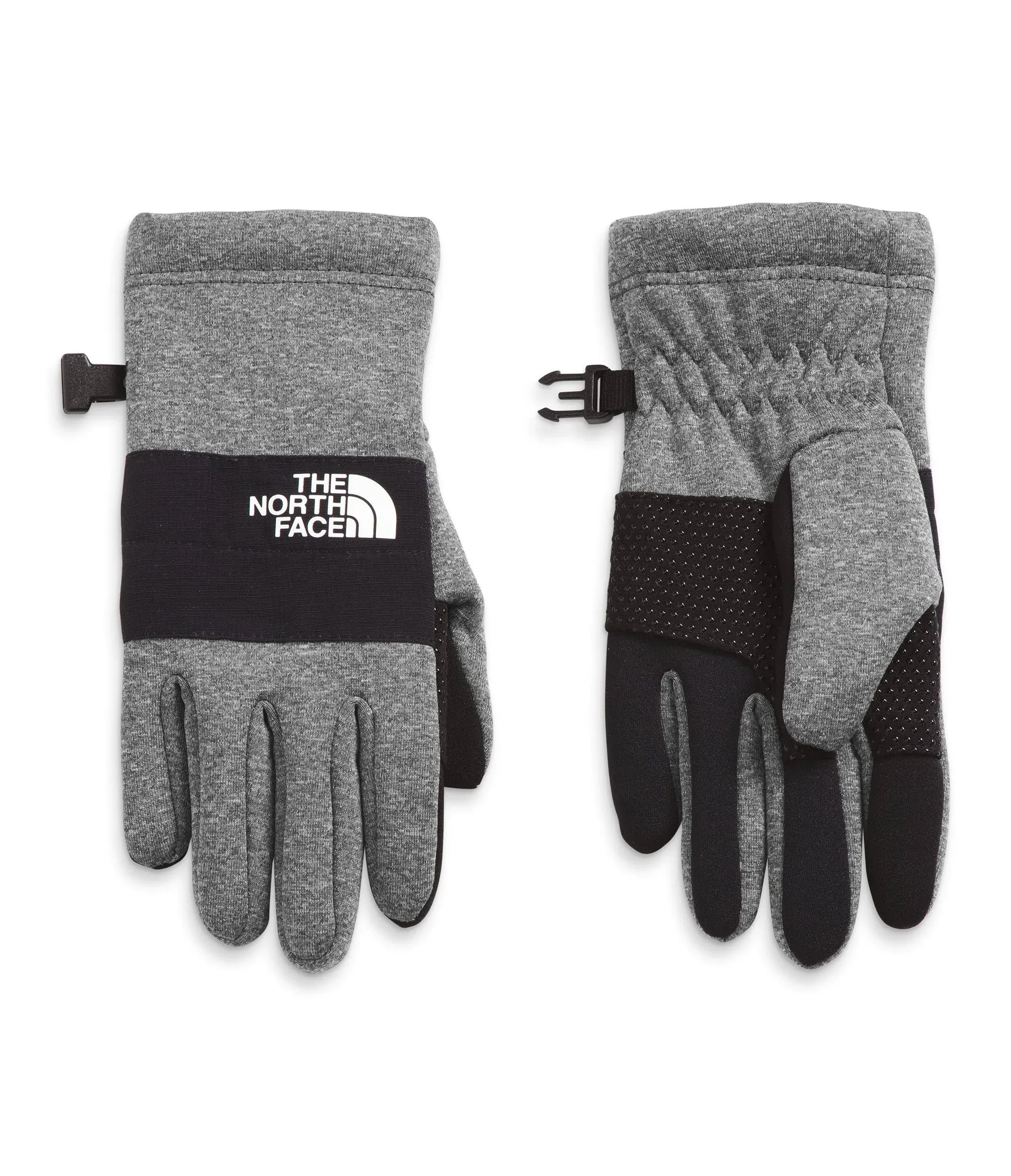 The North Face Kids' Sierra Etip Gloves in TNF Medium Grey Heather