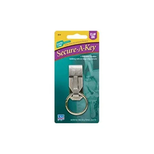 Lucky Line Secure-A-Key Clip-On Key Hook