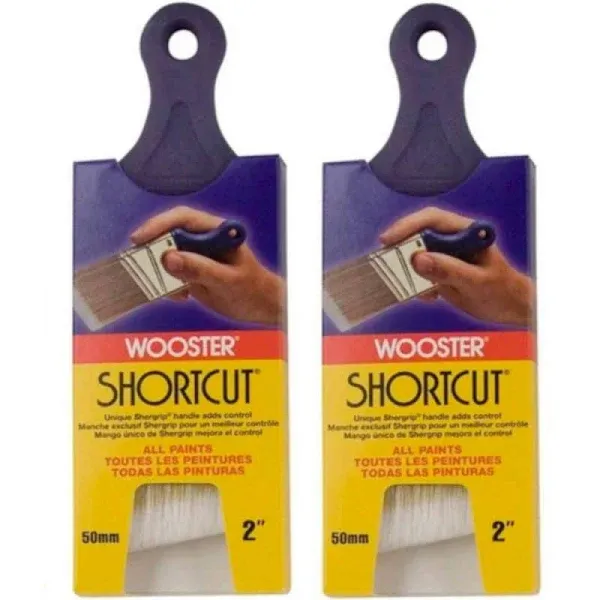 Wooster Brush Shortcut Angle Sash Paintbrush