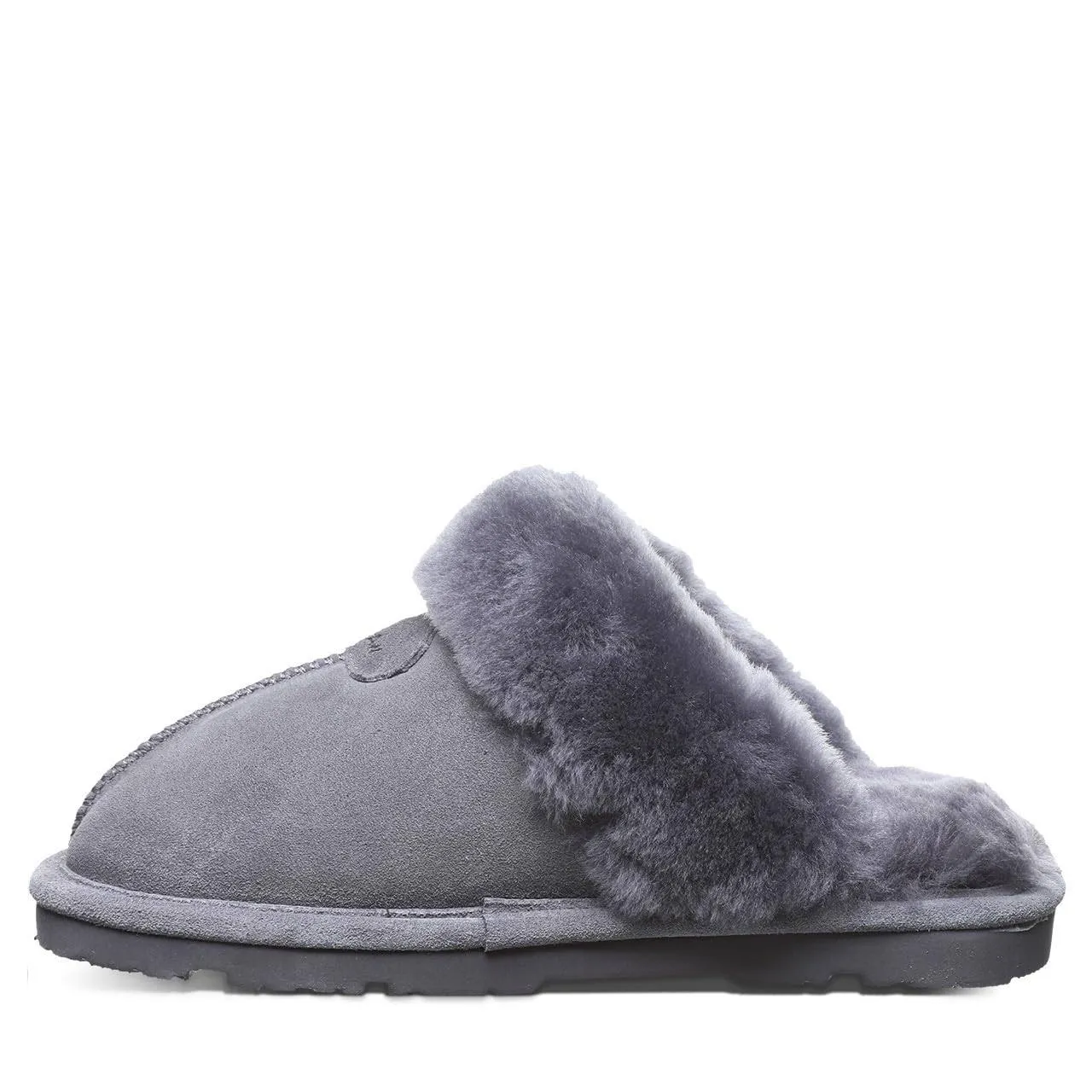 Bearpaw Women&s Loki II Slipper,Charcoal,5 M US