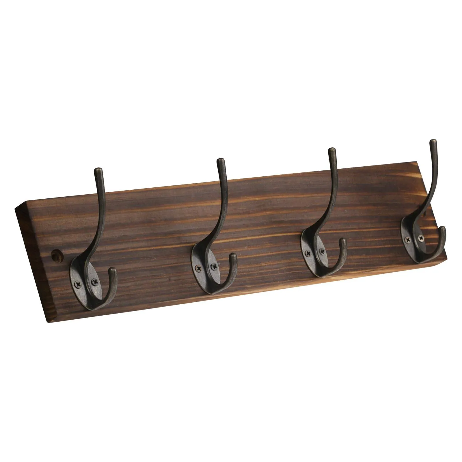 Wooden Coat Rack Wall Mount Heavy Duty Coat Hanger Wall Mount Rustic Wall Mou...