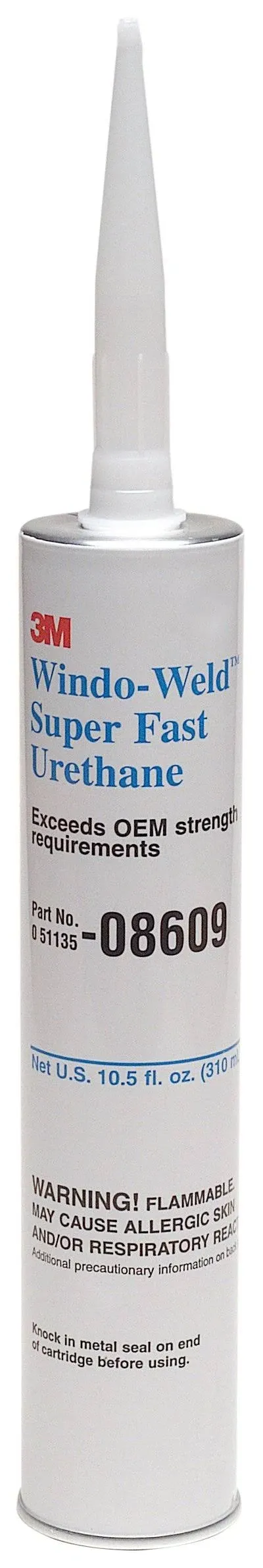 3M 08609 Windo-Weld Super Fast Urethane Cartridge 10 oz at MechanicSurplus.com