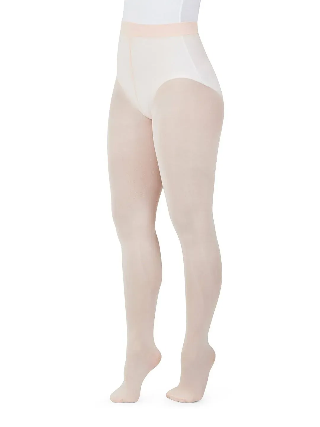 Capezio Ultra Soft Footed Tight - White