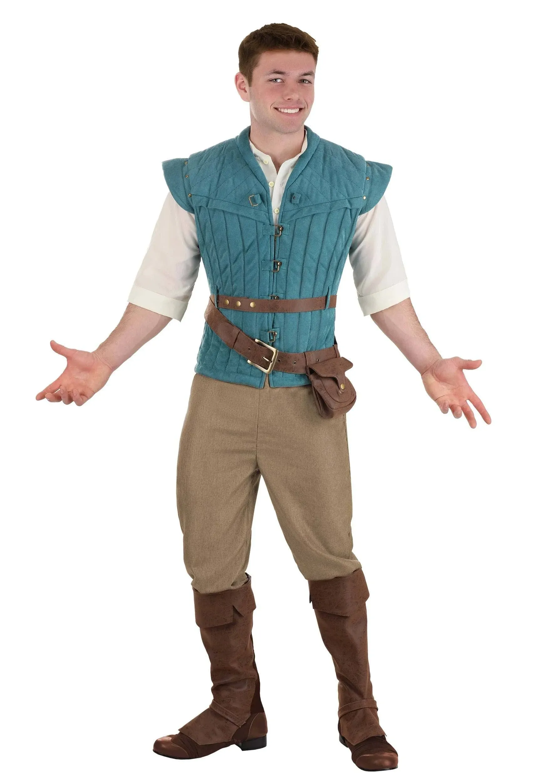 Men's Authentic Disney Flynn Rider Costume, Size: XL