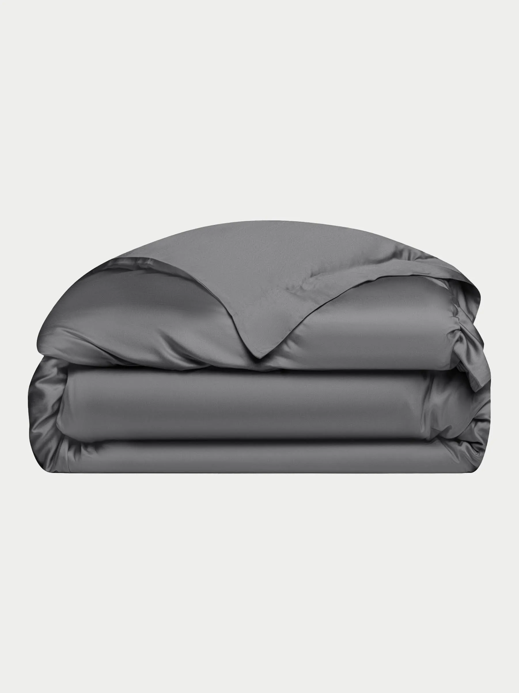 Cozy Earth Bamboo Duvet Cover Charcoal / Queen/Full